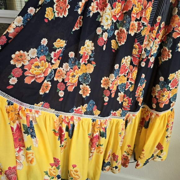 NWT Farm Rio Floral Wrap Dress XS - Picture 14 of 16